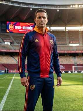 Adidas Spain RFEF National Team Soccer Track Suit Jacket & Pants Men's L Retro